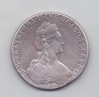 1 рубль 1780 года AUNC