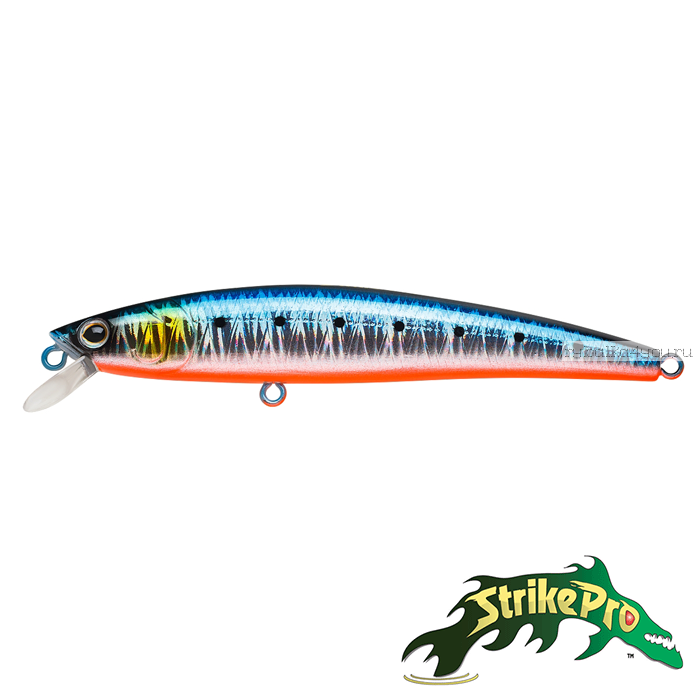 Воблер Strike Pro Arc Minnow 75SP 75 мм / 5,5 гр / Заглубление: 0,4 - 0,8 м / цвет: A234-SBO-LU