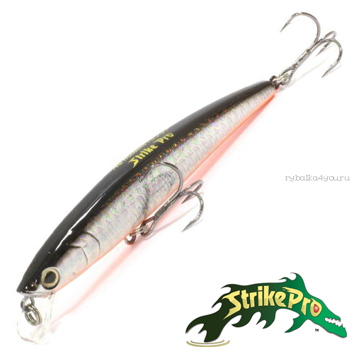 Воблер Strike Pro Arc Minnow 90SP 90 мм / 9 гр / Заглубление: 0,5 - 1 м / цвет: A70-713