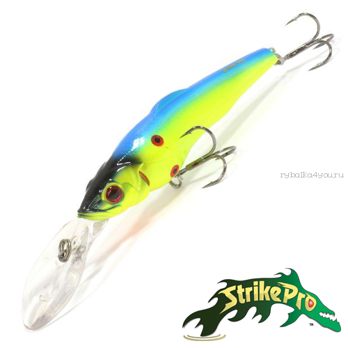 Воблер Strike Pro Challenger X Deep Diver EG-076E 140 мм / 43 гр / Заглубление: 5,5 - 7 м / цвет: A121F