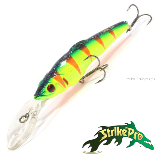 Воблер Strike Pro Challenger X Deep Diver EG-076E 140 мм / 43 гр / Заглубление: 5,5 - 7 м / цвет: A139