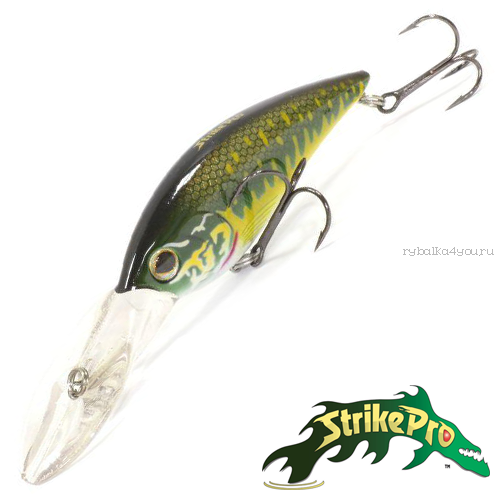 Воблер Strike Pro Classic Shad EG-020F 90 мм / 19 гр / Заглубление: 2 - 3 м / цвет: A164F