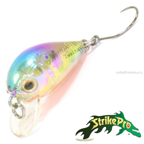 Воблер Strike Pro Crazy Plankton EG-182SP 21 мм / 1,3 гр / Заглубление: 0 - 0,4 м / цвет: AR152G