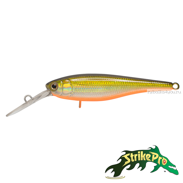 Воблер Strike Pro Diving Beetle 50SP JS-324 50 мм / 3,2 гр / Заглубление: 1 - 2 м / цвет: 612T
