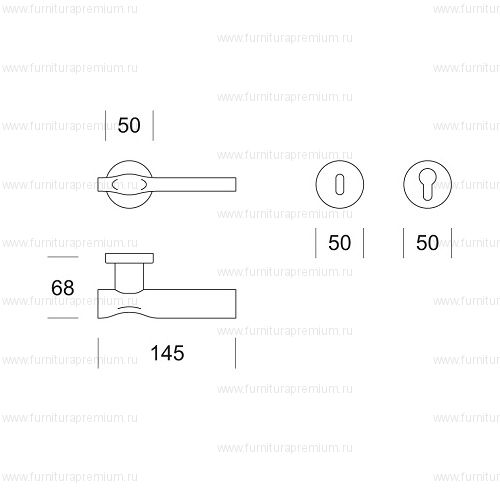 Ручка Salice Paolo Trace 6230