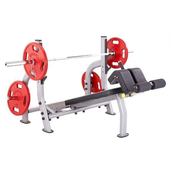 Скамья с отрицательным углом Steel Flex NODB