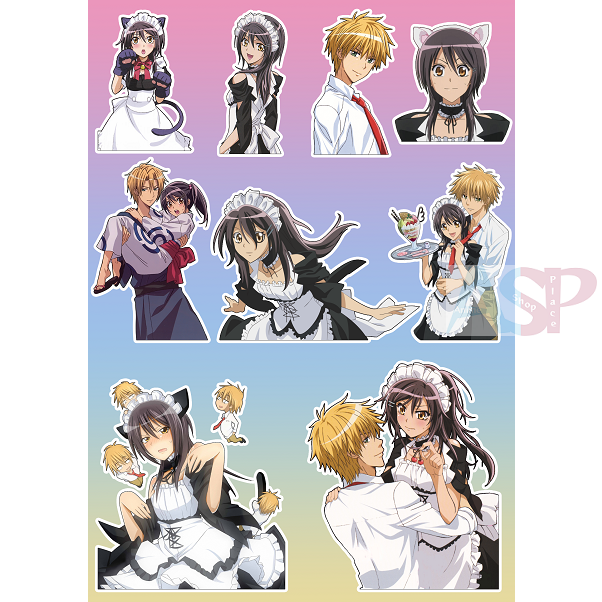 Стикеры Kaichou wa Maid-sama