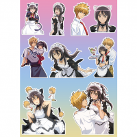 Стикеры Kaichou wa Maid-sama