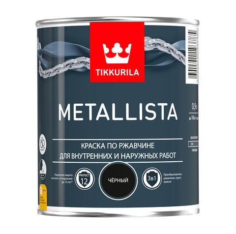 Metallista - Металлиста Краска по ржавчине для внутренних и наружных работ.