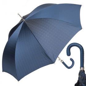 Зонт-трость Pasotti Mocasin Rombo Blu