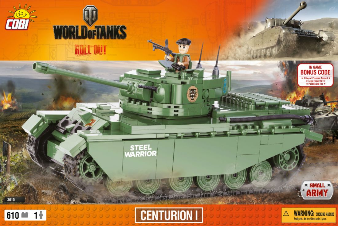 Конструктор COBI Танк Centurion I (Центурион 1) COBI-3010