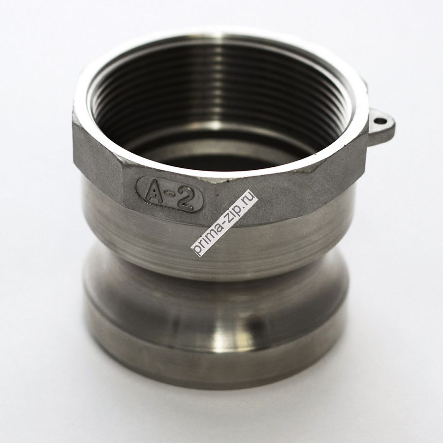 Камлок нержавеющая сталь А 4,0" SS (100 мм) (Папа - внутренняя резьба)