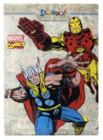 Папка-уголок Silwerhof Marvel comics гладкий A4 0.2мм (арт. 255144)