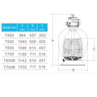 Фильтр Aquaviva серия Т450-700 Volumetric