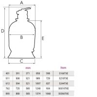 Фильтр Hayward серия ProTop D500-600