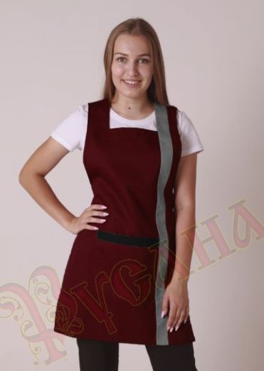 Спецодежда для продавца, фартук стильный