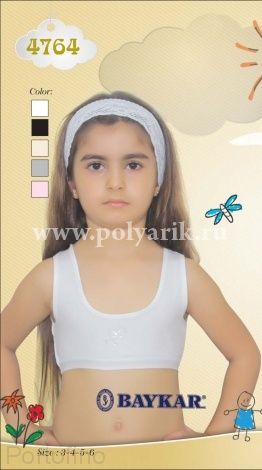 4764 Топ для девочки Baykar