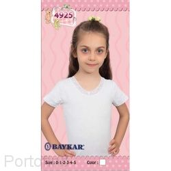 4925 Футболка для девочки Baykar