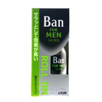 Lion Мужской классический освежающий роликовый дезодорант-антиперспирант "Ban Roll On" аромат цитрусовых, 30 мл
