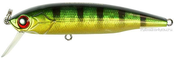 Воблер Kosadaka Jig Minnow 48S 48 мм / 3,5 гр / Заглубление: 0,3 - 1,5 м / цвет: PGL