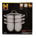 Кастрюля-пароварка Hoffmann 4,1 л HM 5101