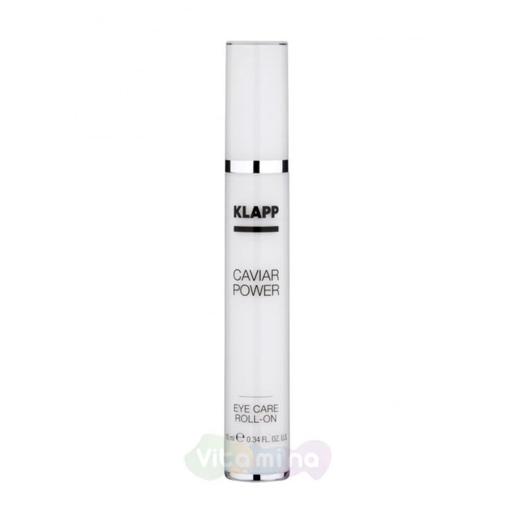 Klapp Уход за кожей вокруг глаз с шариковым аппликатором Caviar Power Eye Care Roll-on, 10 мл