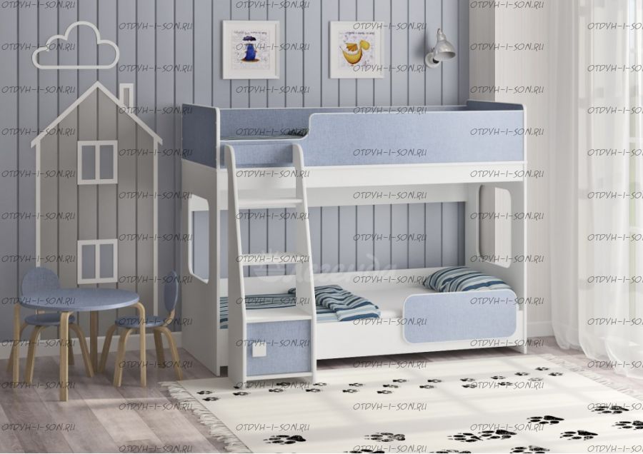 Кровать двухъярусная Легенда 42.4.1