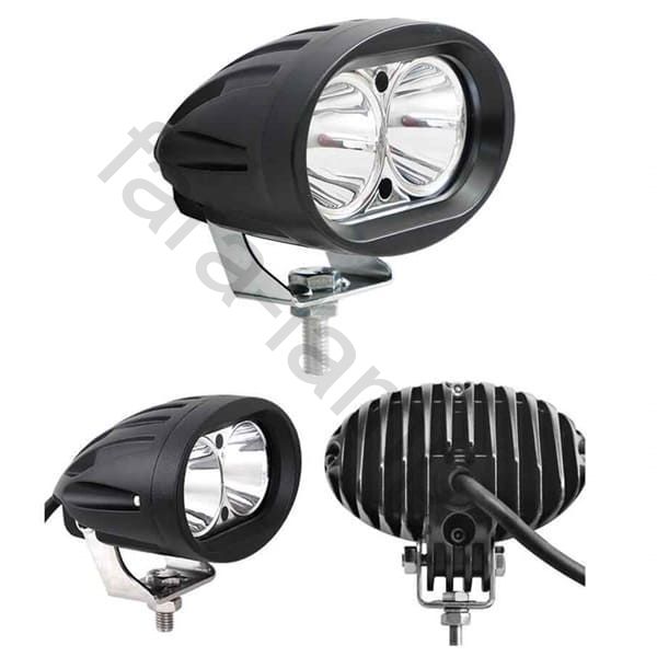 Фара противотуманная овальная дальнего света 20 Ватт Cree