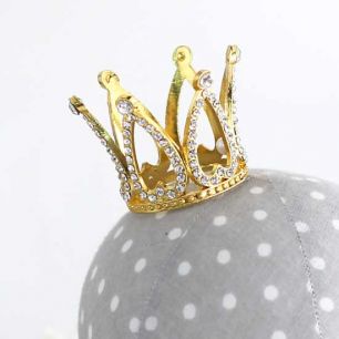 Аксессуар для куклы - Корона Золото 4 см