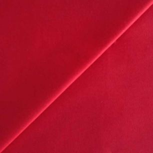 Ткань Хлопок Однотонный красный 50x40