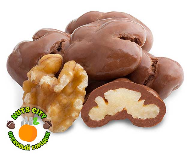 Грецкий орех в темном шоколаде