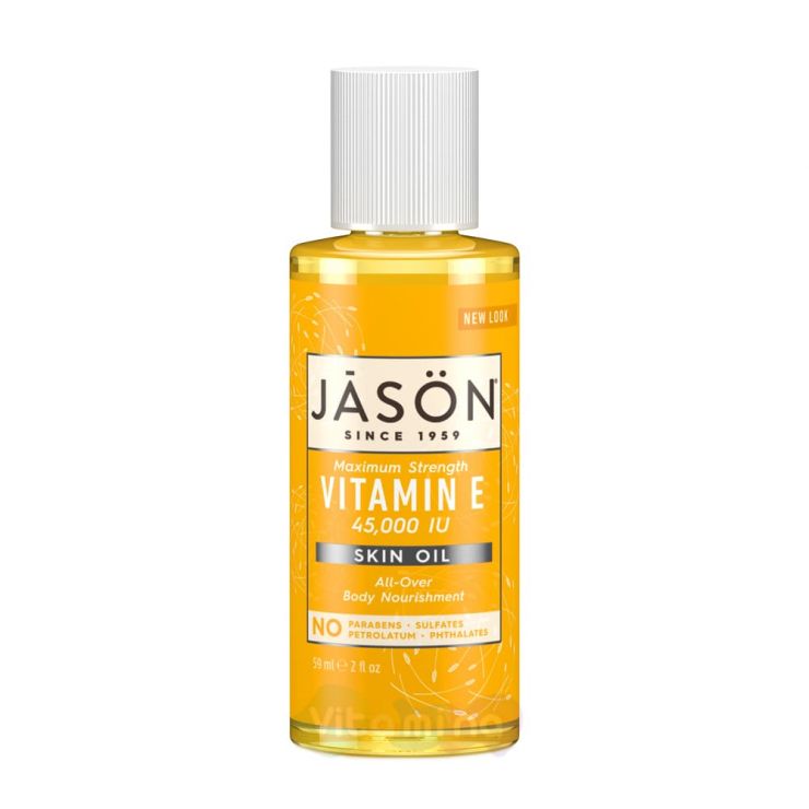 Jason Масло витамин Е 45000Е Maximum Strength Vitamin E Oil 45,000 IU, 59 мл