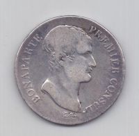 5 франков AN 12 1803-1804 года Франция