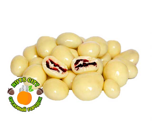 Вишня в белом шоколаде