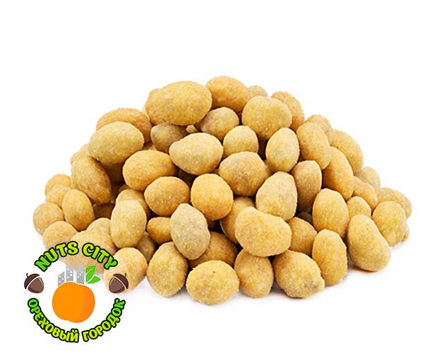 Арахис в глазури со вкусом сметаны и зелени