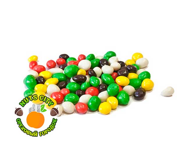 Арахис в цветной глазури