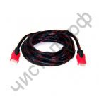 Кабель HDMI папа на HDMI папа A-M/A-M, 1,5 m (v1.3 пакет) Суперцена !!!