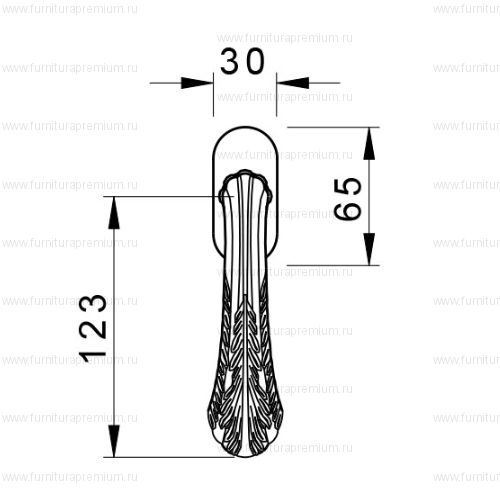 Оконная ручка Mestre 0V0724  DK