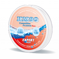 Рыболовная леска 0,107 мм 30 м Expert Profi HM80 крастная