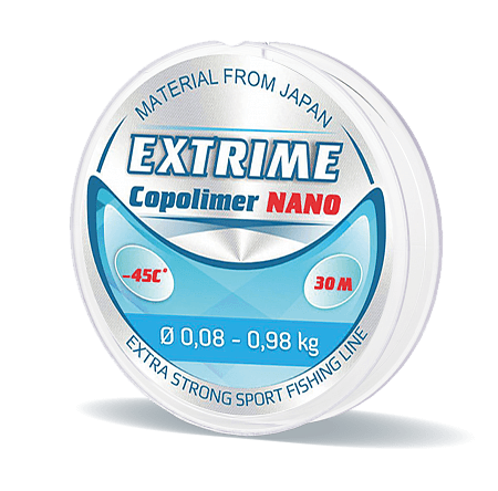 Леска 0,20 мм 30 м Expert Profi EXTRIME Copolimer Nano