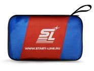 Чехол Start Line для теннисной ракетки прямоугольный синий / красный