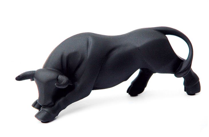 Коллекционная статуэтка из испанской коллекции -  736962 "Маленький Черный бык"