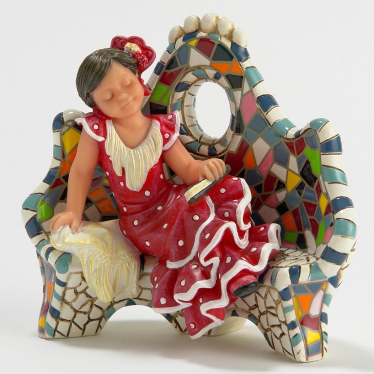 Коллекционная статуэтка из испанской коллекции -  784618 Отдыхая на скамейке Коллекционная статуэтка из испанской коллекции -  784618 Отдыхая на скамейке