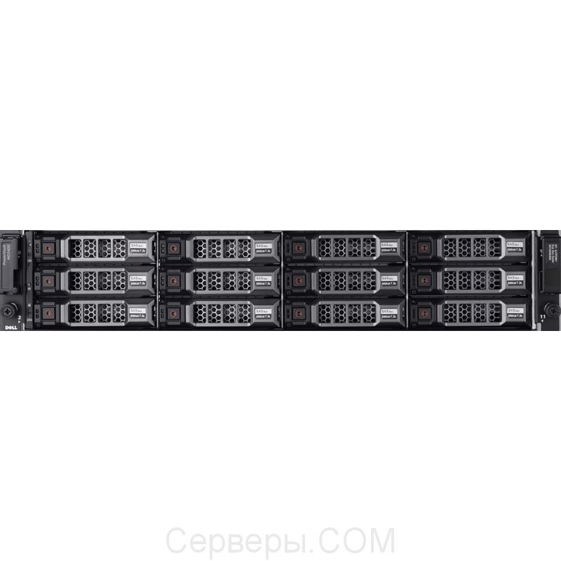 Система хранения Dell PowerVault MD3400 12х3.5" miniSAS HD, 210-ACCG-22