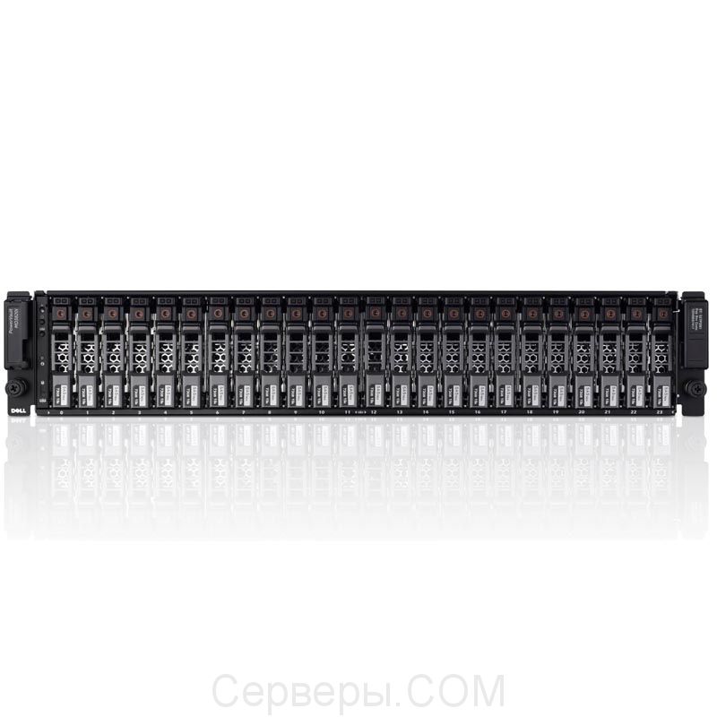 Система хранения Dell PowerVault MD3820i 24х2.5" iSCSI, 210-ACCP-2