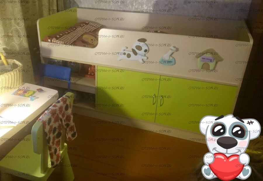 Кровать-чердак Легенда-39