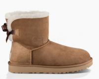 UGG MINI BAILEY BOW II BOOT "CHESTNUT"