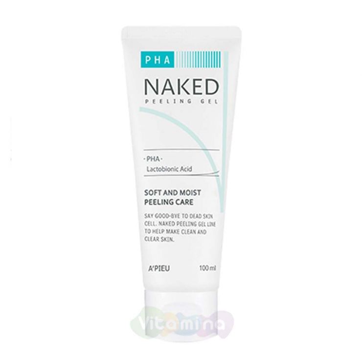 A'Pieu Очищающий пилинг-гель с PHA-кислотами Naked Peeling Gel PHA, 100 мл
