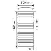 схема полотенцесушителя Rointe D Series 045