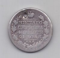 1 рубль 1824 года Редкий год